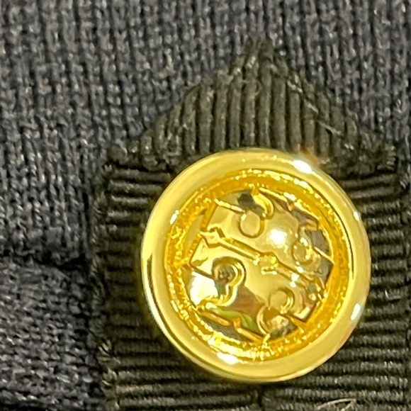 Tory Burch Wool Knit Pants Navy Blue Size 10 - Picture 3 of 7